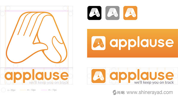 Applause Logo設(shè)計(jì)-上海logo設(shè)計(jì)公司