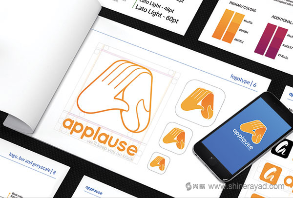 Applause Logo設(shè)計(jì)--上海logo設(shè)計(jì)公司