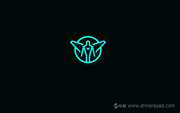 上海尚略logo設計公司設計培訓：80+個極佳創意扁平Logo設計靈感
