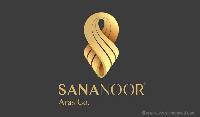 Sananoor 商業空間設計公司立體企業LOGO設計-上海LOGO設計公司1