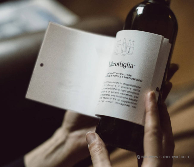 Librottiglia 葡萄酒包裝標簽設計—是紅酒標簽，也是紅酒故事書
