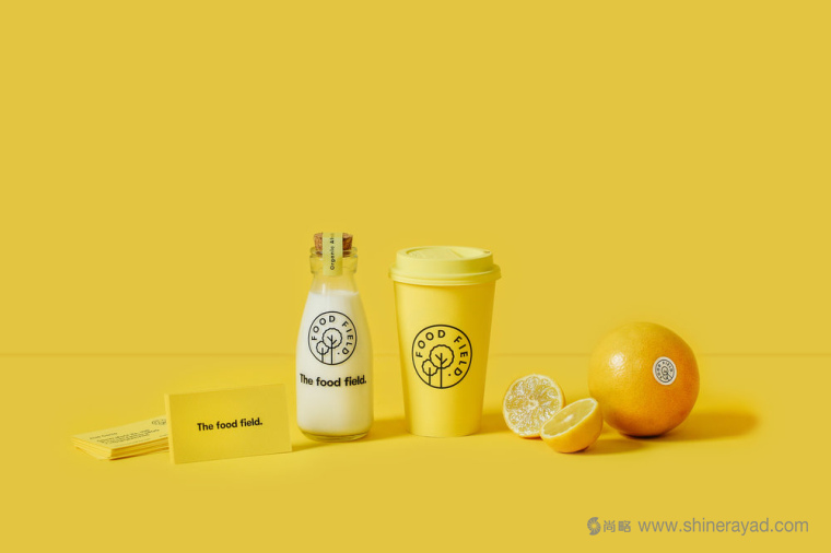 The Food Field 有機農產品食品專賣店logo設計產品包裝設計