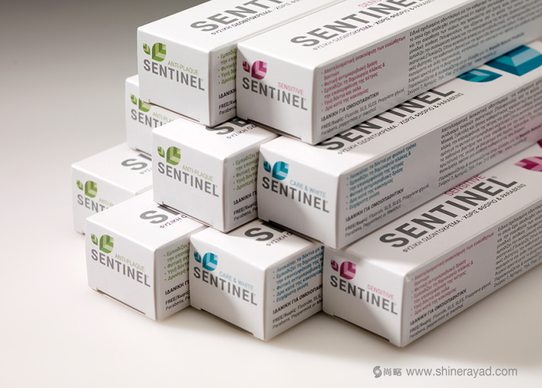 Sentinel 天然有機草本牙膏包裝設計-上海包裝設計公司設計欣賞4