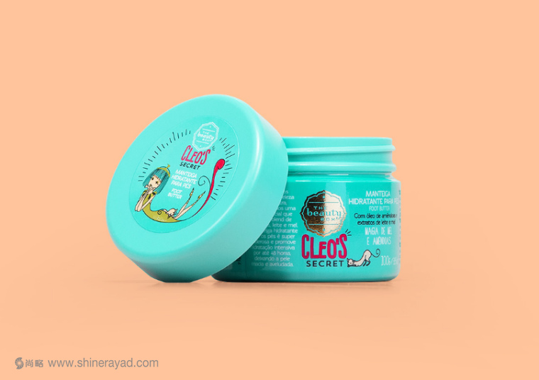CLEO’S SECRET手腳護理化妝品系列產品包裝設計-上海包裝設計公司 CLEO’S SECRET手腳護理化妝品系列產品包裝設計-上海包裝設計公司