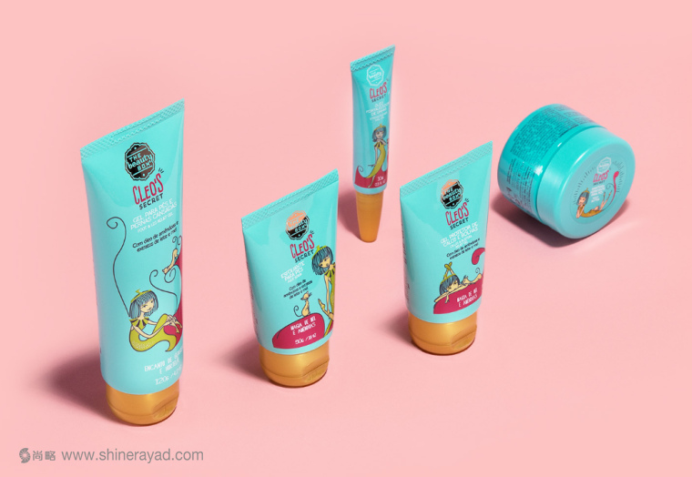 CLEO’S SECRET手腳護理化妝品系列產品包裝設計-上海包裝設計公司 CLEO’S SECRET手腳護理化妝品系列產品包裝設計-上海包裝設計公司