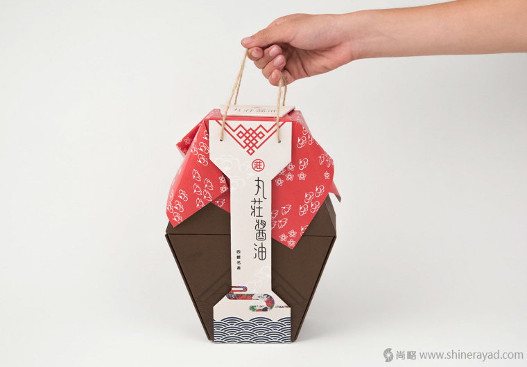 丸莊醬油包裝設計禮盒包裝設計-上海包裝設計公司設計欣賞1