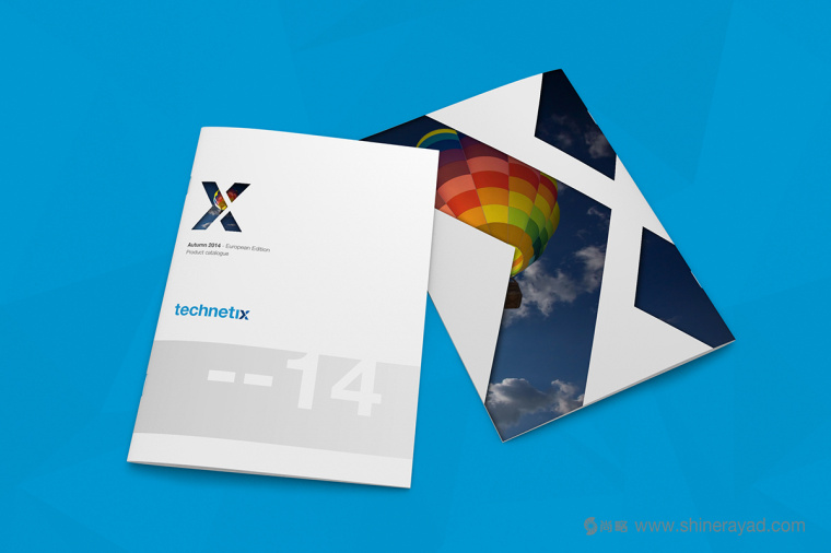 上海畫冊設計公司設計鑒賞Technetix 技術通信公司品牌產品宣傳畫冊封面設計1