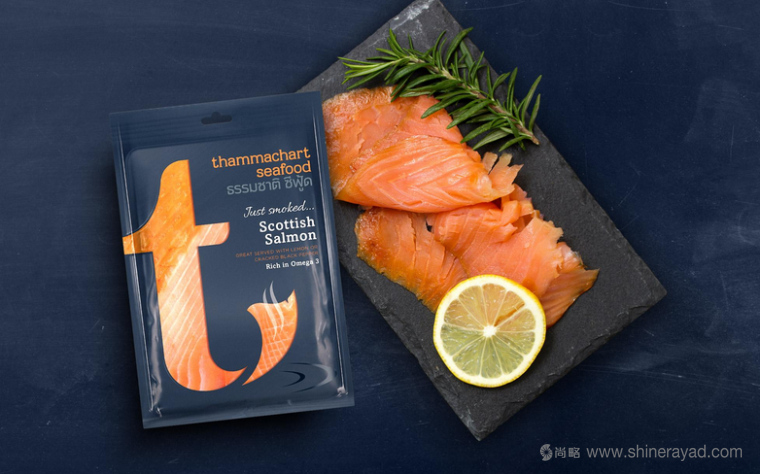 THAMMACHART 海鮮品牌logo設計與海產品包裝設計-上海LOGO設計公司-上海包裝設計公司1