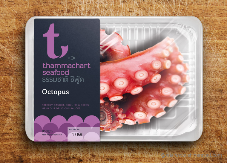 THAMMACHART 海鮮品牌logo設計與海產品包裝設計-上海LOGO設計公司-上海包裝設計公司4