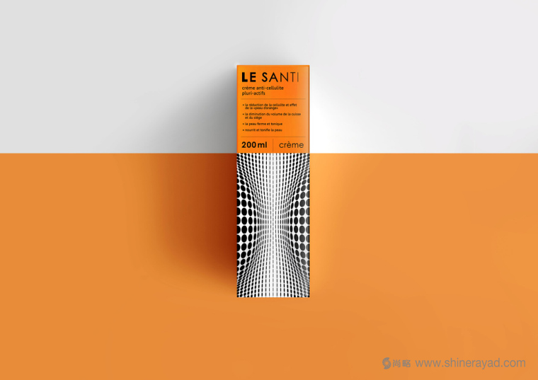 LE SANTI 幾何線條風(fēng)美體塑身減肥產(chǎn)品包裝設(shè)計(jì)-上海包裝設(shè)計(jì)公司設(shè)計(jì)欣賞5