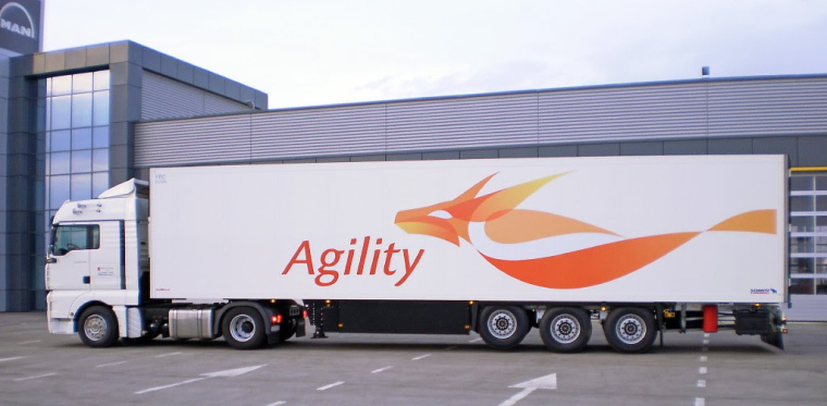 上海logo設計公司logo案例分析：AGILITY快遞貨運公司“龍形象”品牌logo設計3