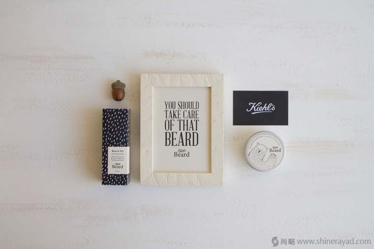 Kiehls 契爾氏熊胡子男士護(hù)膚品化妝品包裝設(shè)計-上海包裝設(shè)計公司設(shè)計部收集1