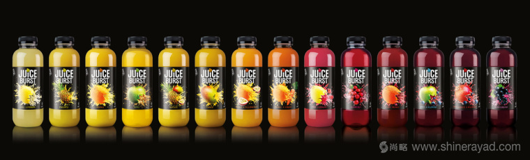 水果爆炸創(chuàng)意JUICEBURST 果汁包裝設(shè)計(jì)-上海飲料包裝設(shè)計(jì)公司2