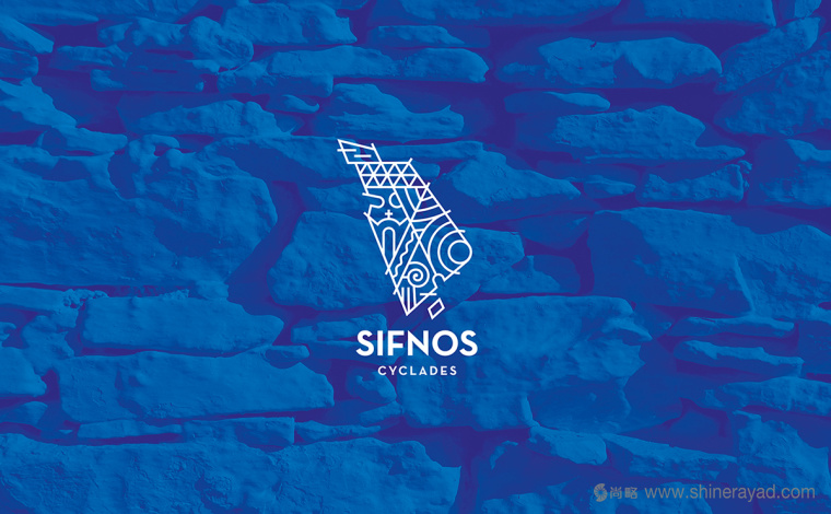 Sifnos錫弗諾島旅游LOGO設計VI形象設計-上海logo設計1