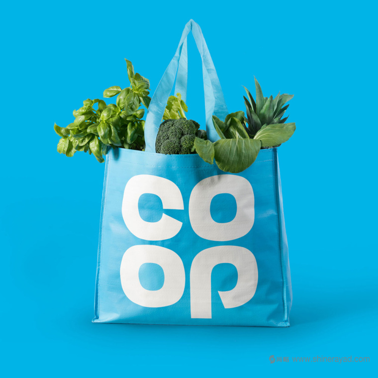 COOP 連鎖超市賣場logo設計品牌形象設計-上海logo設計公司3