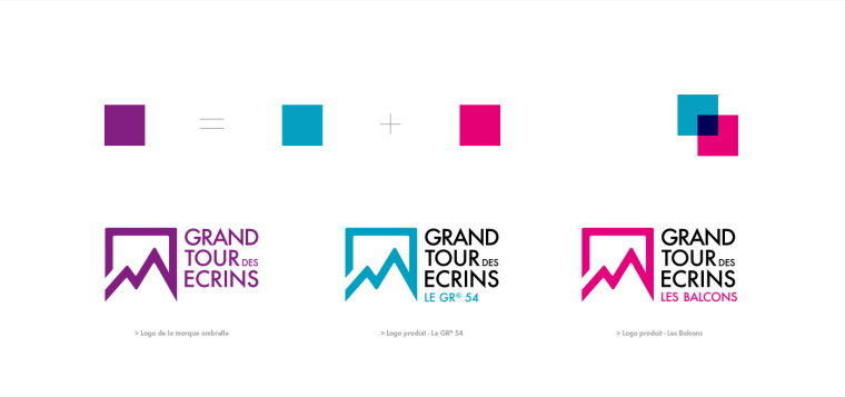 上海logo設計公司設計欣賞：Grand 旅游公司logo設計2