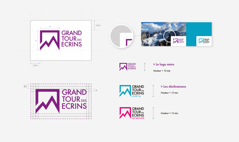 上海logo設計公司設計欣賞：Grand 旅游公司logo設計3