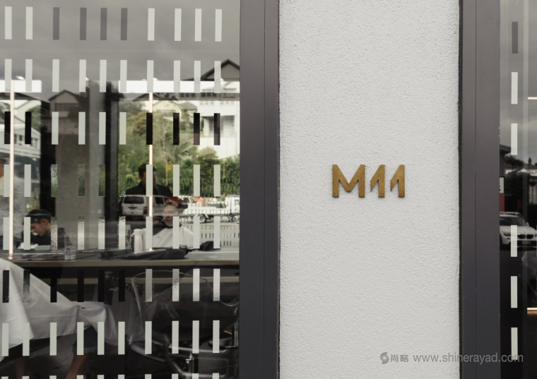 M11 高端豪華時尚理發店理發沙龍LOGO設計品牌VI形象設計-上海品牌設計公司5