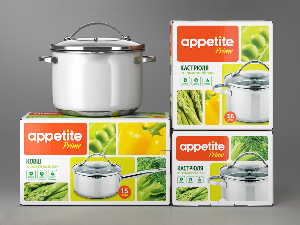 APPETITE 鍋具廚具開水煲包裝設計-上海包裝設計公司2