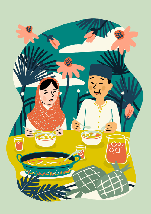 Lebaran 法國穆斯林巧克力包裝設(shè)計插畫設(shè)計-上海包裝設(shè)計公司1