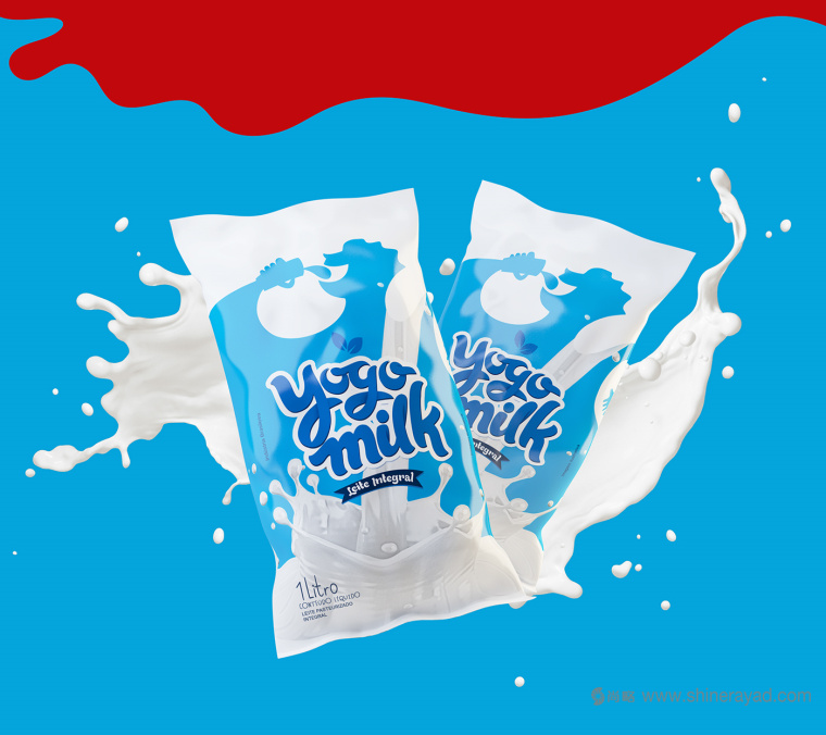 Yogo Milk 自然發酵酸奶包裝設計欣賞-上海包裝設計公司6