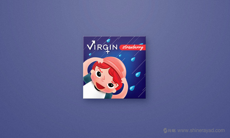 上海包裝設計公司分享-CONDOM 卡通人物插畫安全套包裝設計3