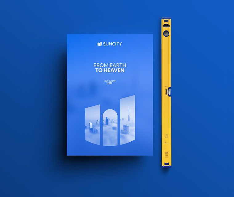 幾何圖形風格SUNCITY 建筑施工公司VI設計-畫冊封面設計-上海VI設計公司 幾何圖形風格SUNCITY 建筑施工公司VI設計-畫冊封面設計-上海VI設計公司