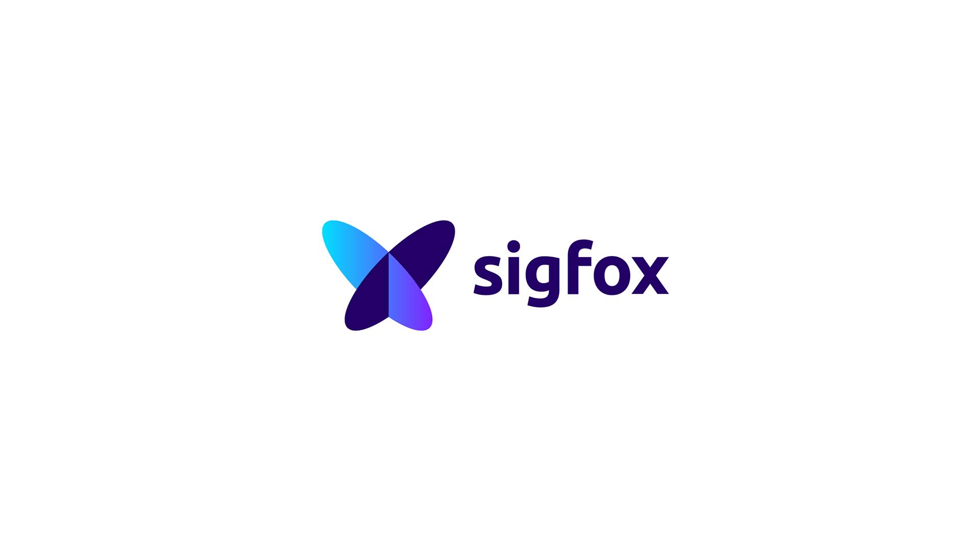 活環(huán)科技蝴蝶風格全球物聯(lián)網(wǎng)動力公司Sigfox品牌VI視覺形象設計-蝴蝶標志
