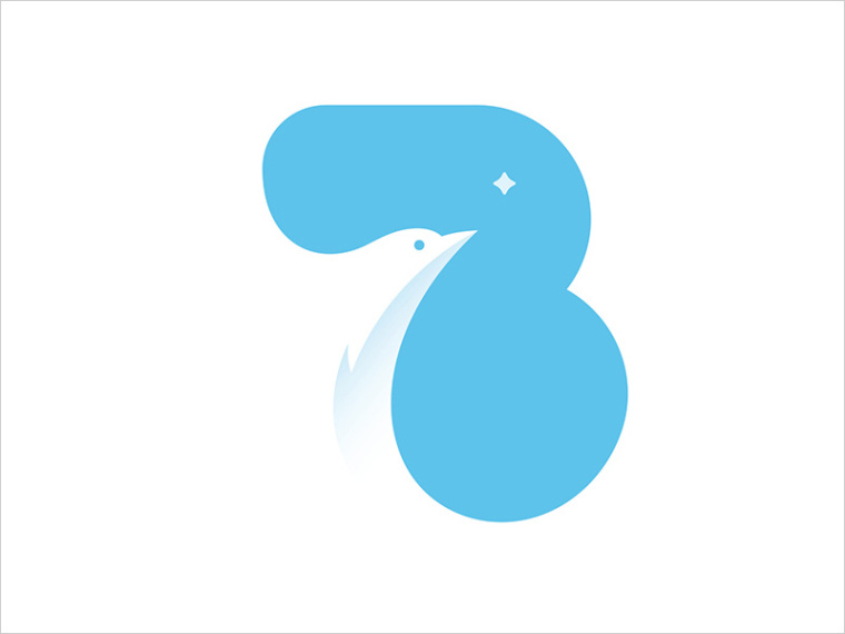 上海logo設計公司欣賞：15+創意負空間標志logo設計