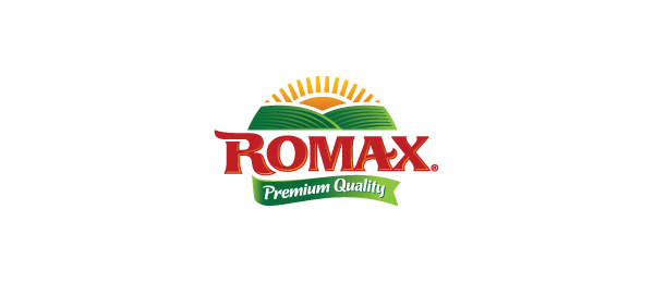 創意太陽logo設計靈感-Romax農場Logo 