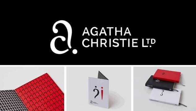 正負(fù)空間logo-Agatha 出版公司logo設(shè)計(jì)