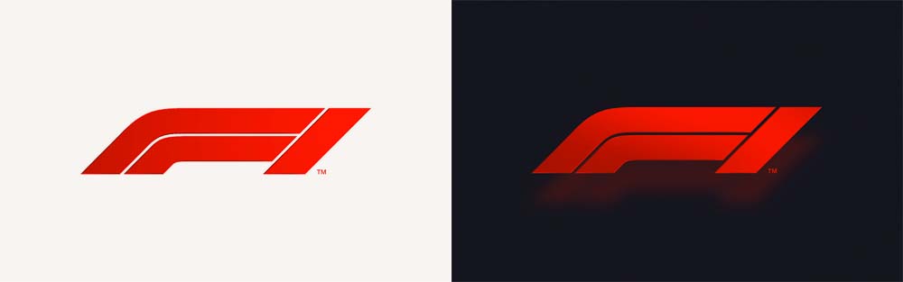 F1更換新標志，新標志設計展現賽車場彎道形象
