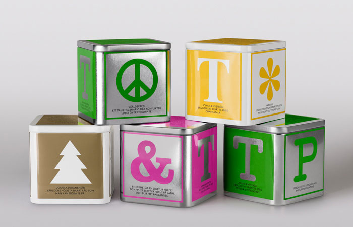 JOHAN & NYSTR?M TEA PACKAGING茶葉包裝設計
