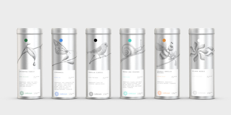 CULTEAVO TEA茶葉包裝設計