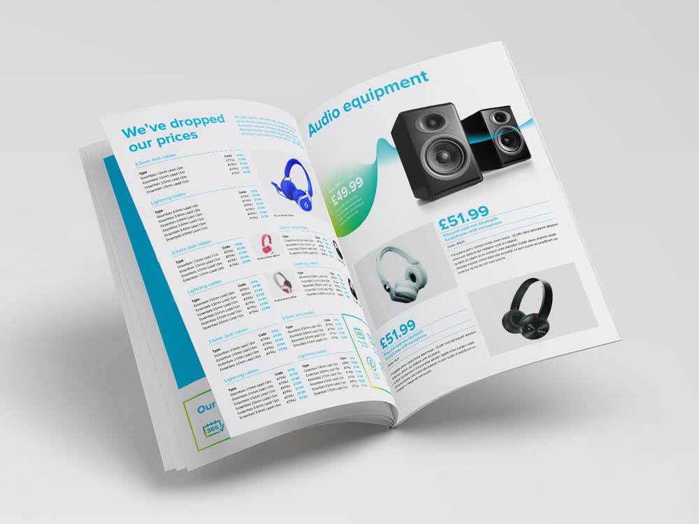 英國電子零售品牌Maplin動感漸變電子風格標志設計與VI形象設計