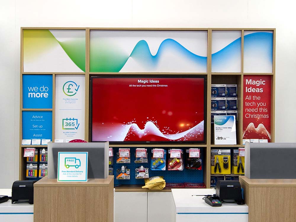 英國電子零售品牌Maplin動感漸變電子風格標志設計與VI形象設計