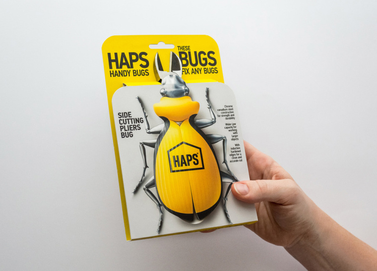 Handy Bugs五金工具昆蟲產品造型創意設計與包裝設計-上海包裝設計公司