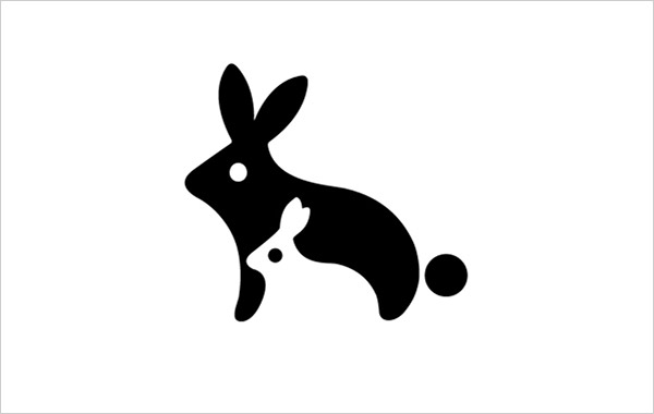 雙重印象的負空間logo設計-2017年10個最受歡迎的或即將到來的logo設計趨勢-上海logo設計公司