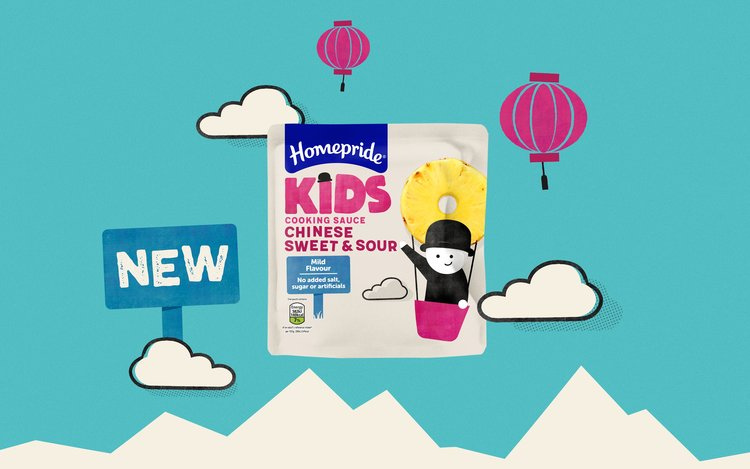 Homepride Kids兒童食品包裝設計,簡潔有創意的兒童游戲插畫設計 Homepride Kids兒童食品包裝設計,簡潔有創意的兒童游戲插畫設計