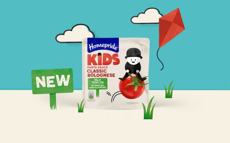 Homepride Kids兒童食品包裝設計,簡潔有創意的兒童游戲插畫設計 Homepride Kids兒童食品包裝設計,簡潔有創意的兒童游戲插畫設計