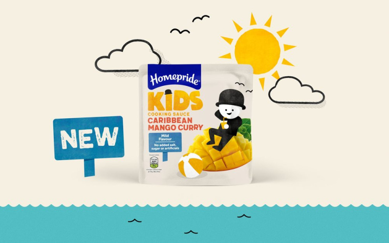 Homepride Kids兒童食品包裝設計,簡潔有創意的兒童游戲插畫設計 Homepride Kids兒童食品包裝設計,簡潔有創意的兒童游戲插畫設計