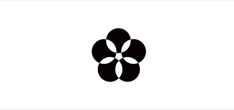 WIHAYO 杜松子酒新品牌梅花形logo設計-上海logo設計公司