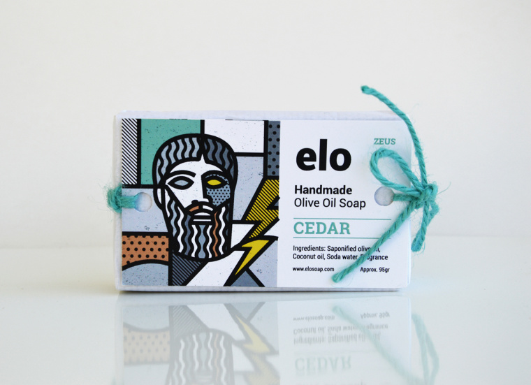 Elo希臘100%橄欖油純天然手工肥皂包裝設計“神話人物插畫“篇-上海包裝設計公司 Elo希臘100%橄欖油純天然手工肥皂包裝設計“神話人物插畫“篇-上海包裝設計公司