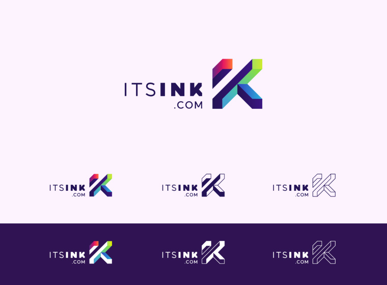 ITSINK 時尚電商網站logo設計-上海logo設計公司 ITSINK 時尚電商網站logo設計-上海logo設計公司
