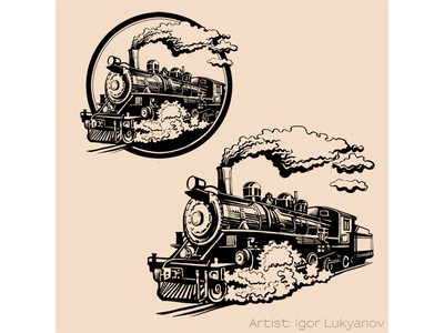 黑色機(jī)車logo設(shè)計(jì)