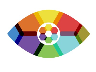 萬花筒的眼logo設計-上海logo設計公司