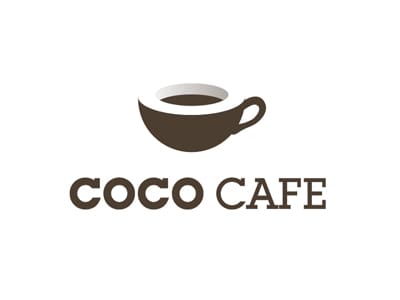 布朗咖啡杯的logo設計