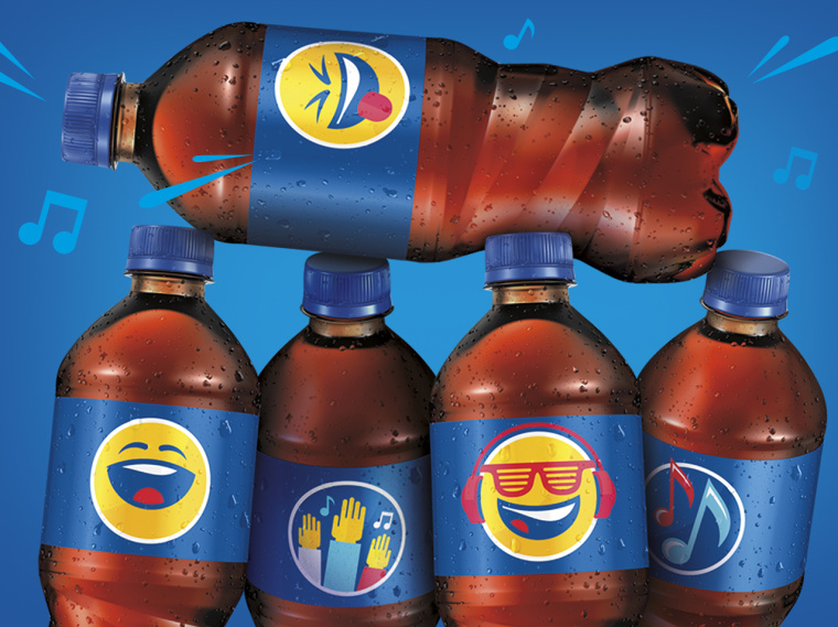 百事可樂Say It With Pepsi 整合營銷傳播推廣活動及包裝設計