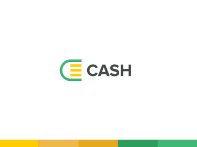 黃加綠現金logo設計