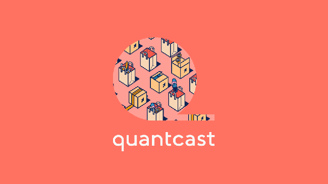 Quantcast的品牌重塑的時(shí)候請了Ellen Porteus 。這個(gè)循環(huán)GIF放在公司的新Logo的數(shù)字中。